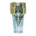 Foot Valve,2" Size,NPT,3-1/2" L,3-1/2" W