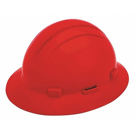 Hard Hat, Americana, Polyethylene, 4 Point Pinlock, Type 1, Class E, Red