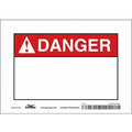 Safety Sign,7" W,5" H,0.004" Thickness