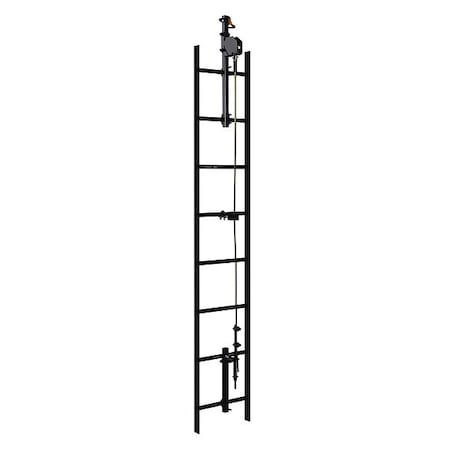 Lad-Saf Cable Vertical Safety System, 40 ft Length, 620 lb Weight Capacity