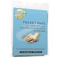 Absorbent Pocket Pad,Clear,7-1/2" L,PK30