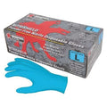 Disposable Nitrile Gloves, Food Grade, Palm Thickness 4 mil, Powder-Free, XL, (10), Blue, PK100