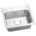 Drop-In Sink, 3 Hole, 16" x 11-1/2", Satin