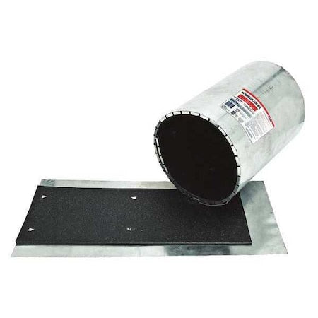 Intumescent Sleeve,1" H,8" Pipe Size
