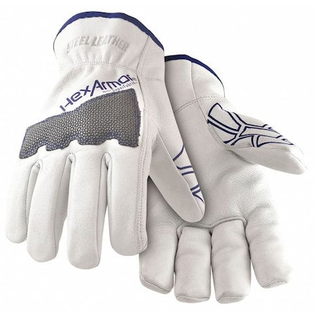 Cut Resistant Gloves, Cut Level A6 ,Uncoated ,None ,L 1 PR