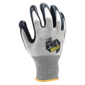 Cut Resistant Coated Gloves, Cut Level A4 ,Dipped ,Nitrile ,Smooth ,XL 1 PR