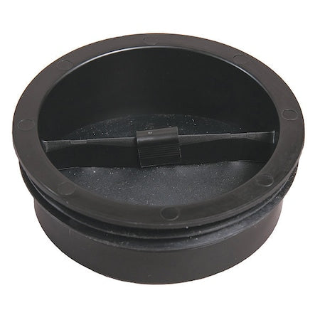 Drain Seal,Black,Polypropylene,1-3/8" H