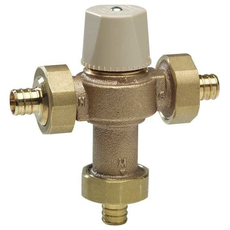 Mixing Valve,Brass,20 gpm At 125 psi