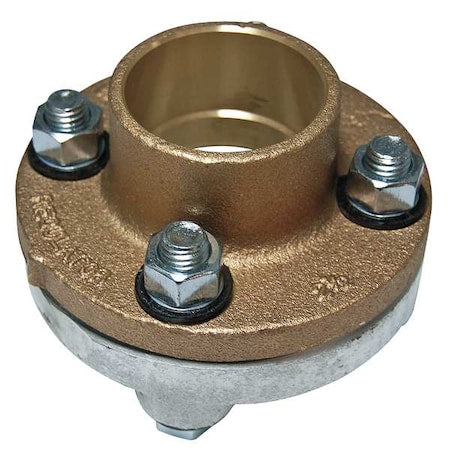 Dielectric Flange,2 In,FIPxSolder,250psi