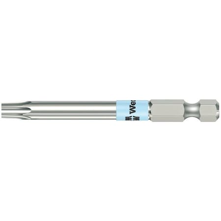 Power Bit, SAE, 1/4", Hex, T20, 3-1/2", SS