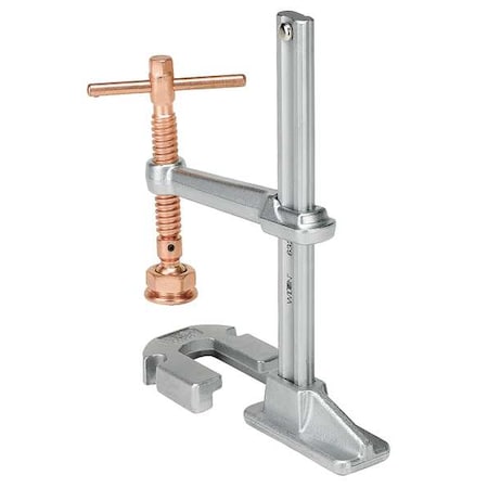 Welding Shoe Clamp,5 1/2 In,Copper
