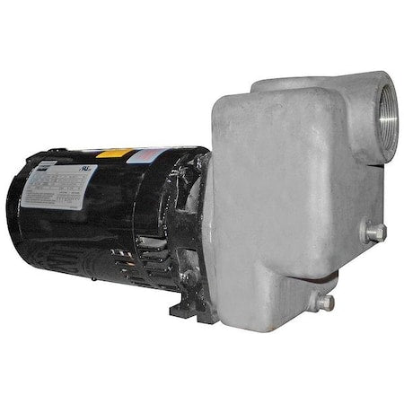 Centrifugal Pump, 2 hp, 208 to 230/460V AC, 3 Phase, 72 ft Max Head