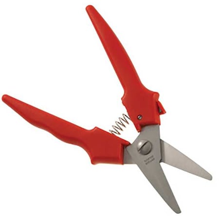 Metal Cutting Snip, Straight, 5 3/4 in, Stainless Steel