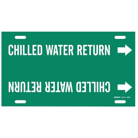 Pipe Mrkr,Chilled Water Return,8 to9-7/8
