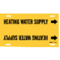 Pipe Mrkr,Heating Water Supply,8 to9-7/8, 4073-G