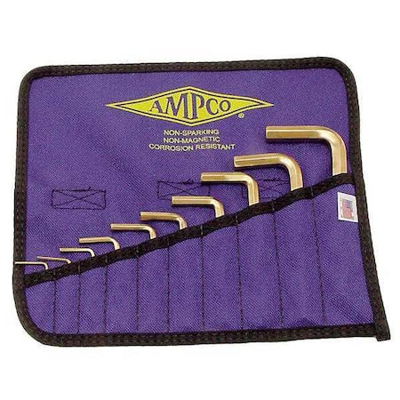 10 Piece SAE L-Shape Hex Key Set, M-42