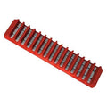 Magnetic Tool Holder with Polypropylene, Steel, 1 3/8 in H x 2 1/4 in W