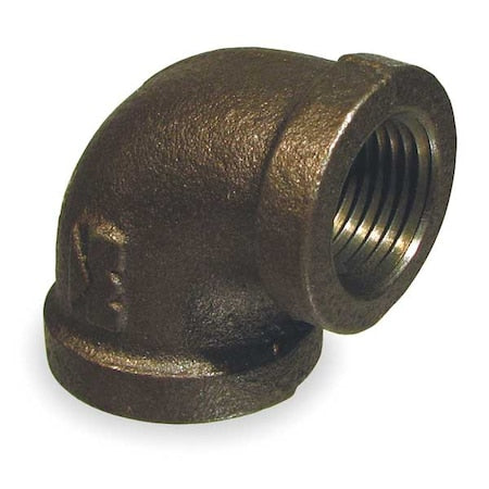90 Degree Reducing Elbow 90 Degree Reducing Elbow, 1-1/2" x 1" Pipe, FNPT, Malleable Iron