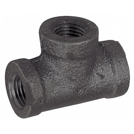 Reducing Tee Reducing Tee, 1" x 1" x 3/4" Pipe, FNPT, Malleable Iron, Class 150