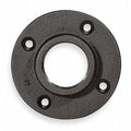 Flange Floor Flange, 3/8" Pipe, Flanged x FNPT, Malleable Iron, Class 150