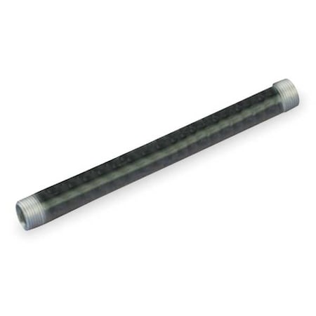1-1/2" MNPT x 5 ft. TBE Black Pipe Sch 40