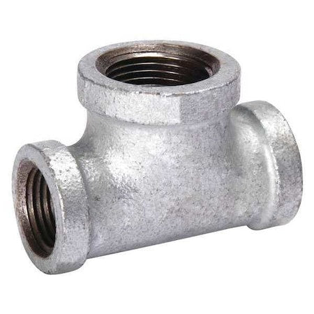 1" x 1/2" x 1" FNPT Galvanized Reducing Tee