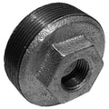 2" MNPT x 1/2" FNPT Galvanized Hex Bushing