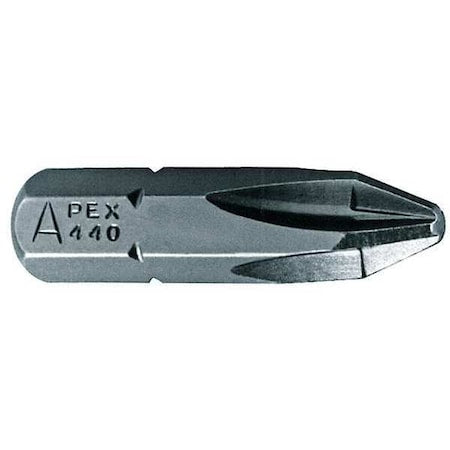 Torsion Bit,SAE,1/4",Hex,No 3,1",PK5