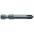 Power Bit,SAE,1/4",Hex Power Drive,PK5