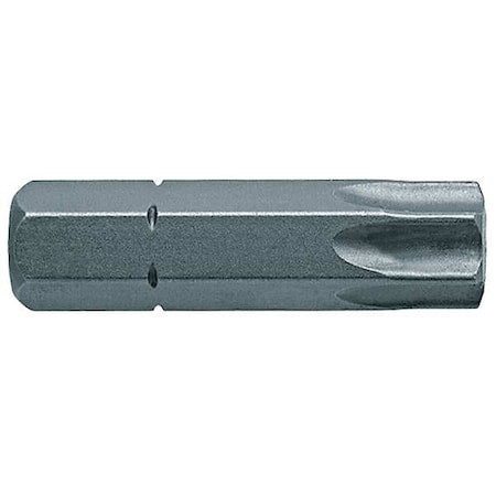 Torsion Bit, SAE, 5/16", Hex, T27, 1-1/4", PK5