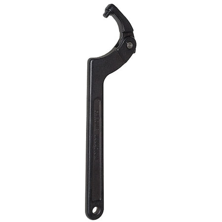 Fixed Pin Spanner Wrench,L 6-3/8 in.
