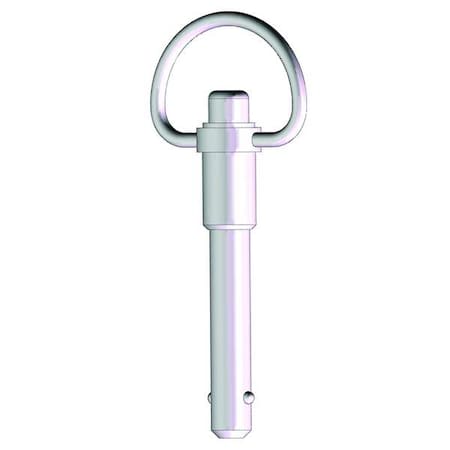 Quick Release Pin,1-1/2",Ring Handle