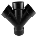 ABS,DoubleWye,11/2inHub