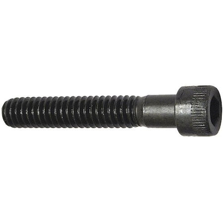 7/16"-14 Socket Head Cap Screw, Socket, Black Oxide Alloy Steel, 2-3/4 in Length, 25 PK