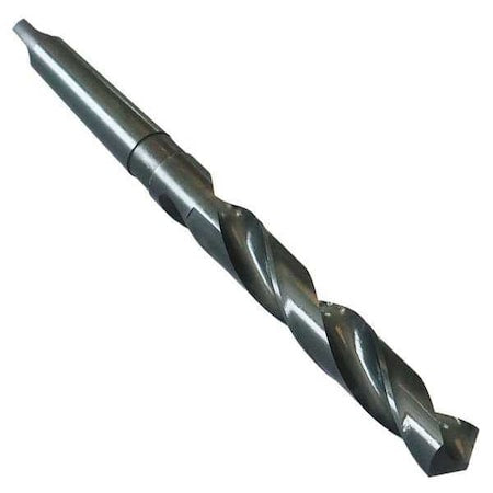 Taper Shank Drill,5/8,No 2MT,Blk Oxide