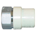 CPVC Transition Female Adapter, CTS, Schedule SDR-11, 1/2" Pipe Size, FNPT x CTS Hub