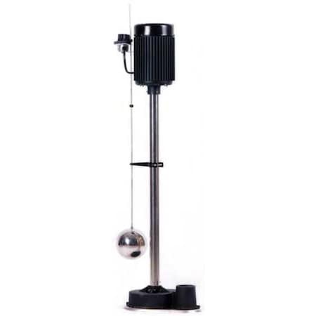 Upright Sump Pump, 1/2 HP