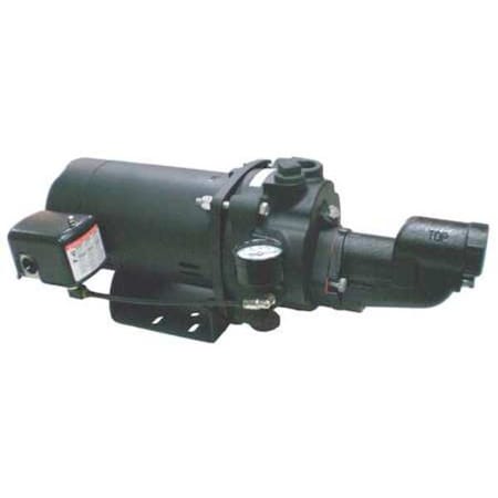 Shallow Well Jet Pump,CI,1/3HP,115/230V