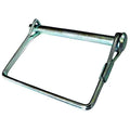 Double Wire Snap Safety Pin, 3/8 in Dia, 2-1/2 in Lg, 0.091 in Wire Dia, 2-3/4 in Shank Lg, 1 PK