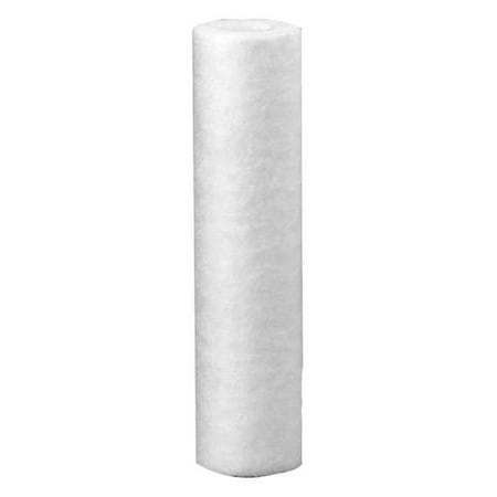 Solid Filter Cartridge, 8 gpm, 10 Micron, 2-1/2" O.D., 9 3/4 in H