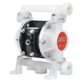 Double Diaphragm Pump, Polypropylene, Air Operated, Santoprene