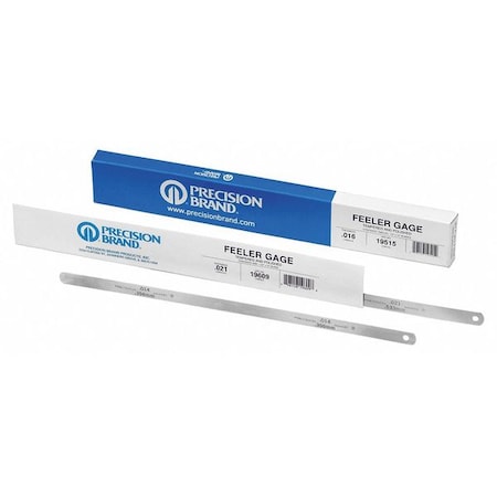 Feeler Gauge,0.0140x12 L,PK12