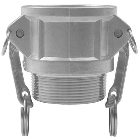 Coupler, 4In, 100psi, Female Coupler x MNPT