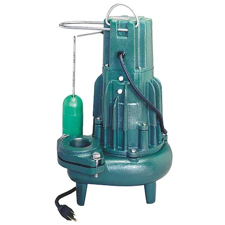 Waste-Mate 1 HP 2" Auto Submersible Sewage Pump 230V Vertical