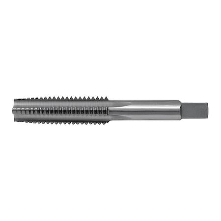 Straight Flute (Hand) Straight Flute Hand Tap, 3/8"-16, Taper, UNC, High Speed Steel, 4