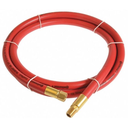 3/8" x 5 ft PVC Coupled Multipurpose Air Hose 300 psi RD