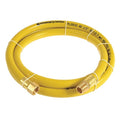 1/2" x 50 ft PVC Coupled Multipurpose Air Hose 300 psi YL