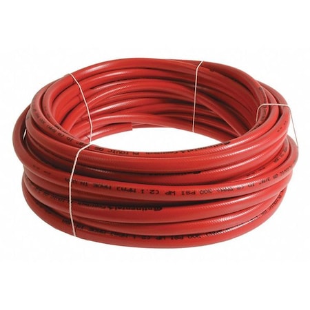 1/4" ID x 100 ft. PVC Air Hose 300 PSI RD