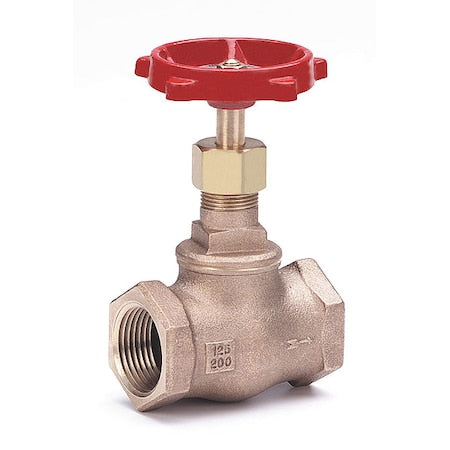 Globe Valve,2",Bronze,FNPT,200 psi