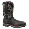 Men's Western Boot, 12, Composite Toe, 11 in H, Bruin Brown, 10017420